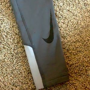 Boys Nike dri-fit tights size small